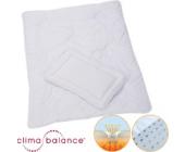 Odenwälder Kinder Bettdecke & Kissen Set mit ClimaBalance Microfaser 100 x 135 und 40 x 60 cm