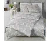 Estella Dominik ecrue Mako-Interlock-Jersey Bettwaesche 135 x 200 cm + 80 x 80 cm
