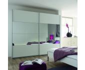 Rauch Schwebetürenschrank Kleiderschrank Flash Alpinweiß Spiegel 271 cm