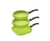 KING SET: Aluguss-Bratpfannen, KING® (3tlg.)