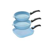 KING SET: Aluguss-Bratpfannen, KING® (3tlg.)