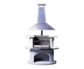 Buschbeck Venedig Gartengrillkamin - mit höhenverstellbare Edelstahlhaube