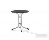 Sieger Boulevardtisch Puroplan Ø68cm graphit/anthr.