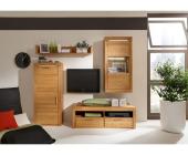 Wohnwand 4-tlg. Meise Maxi Eleven (Schrank, TV-Board, Vitrine, Hängeregal)