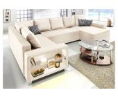 Heine XL-Wohnlandschaft, auch mit Bettfunktion, Primabelle, Wohnlandschaft XL, ohne Bettfun