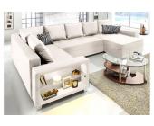 Heine XL-Wohnlandschaft, auch mit Bettfunktion Heine, Luxus-Kunstleder, Wohnlandschaft XL, ...