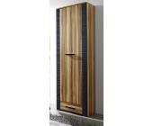 Innostyle Garderobenschrank Era Walnuss Anthrazit