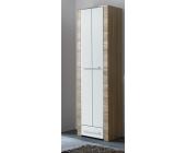 Innostyle Garderobenschrank Linda Kernbuche Weiß