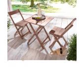 Gartenmöbel Set Rustika 3-teilig