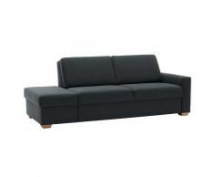 Schlafcouch in Anthrazit Webstoff