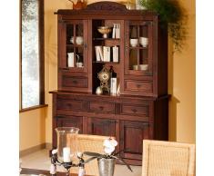 Buffetschrank aus dunklem Kieferholz