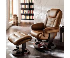 Fernsehsessel mit Hocker Hocker (2-teilig)