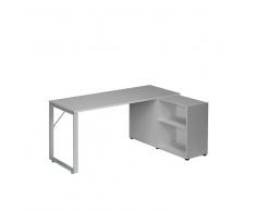 Schreibtisch mit Aktenregal 150 cm