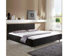 Bett mit Stoffbezug modern