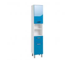 Hochschrank aus Holznachbildung Weiß