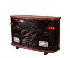 Bartheke im LKW Design Bunt Schwarz