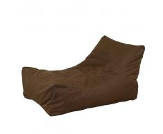Liege als Sitzsack Braun