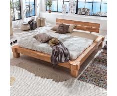 Massivholz Futonbett aus Kernbuche geölt