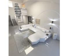 Wohnlandschaft PRESTO inklusive Beleuchtung weiss
