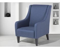 Sessel Blau - Ohrensessel - Fernsehsessel - Chefsessel - Schlafsessel - BALTIMORE