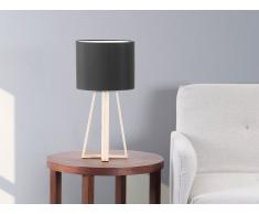 Tischlampe Schwarz - Stehlampe - Nachttischlampe - Leselampe - Tischleuchte - KORANA