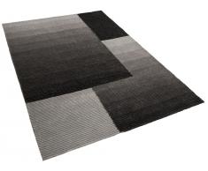 Teppich grau - 300x400 cm - Shaggy - Polyester - ANKARA