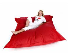 XXXL MONSTER Sitzsack 180 x 230 - Sitzkissen - Beanbag - Polsterkissen - Sack - ROT