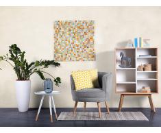 Wandbild - Deko - Wanddeko - Wanddekoration - Teakholz - 84x84 cm - ENVI FANCY