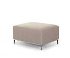 Hocker beige - Ottomane - Sitzhocker - Sitzwürfel - Polsterhocker - Fusshocker - OSLO