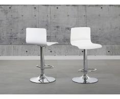 Barhocker Weiss - Hocker - Barstuhl - Tresenhocker - VALENCIA