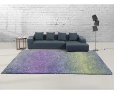 Teppich blau-violett - 300x400 cm - Shaggy - Polyester - SOMA