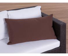 Gartenkissen - Zierkissen - Outdoor Dekokissen 40x70 cm braun