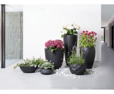 Blumentopf Schwarz - Pflanzkübel - Blumenkübel - Übertopf - 47x47x33 cm - MAGGIORE