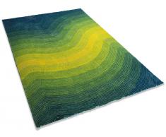 Teppich türkis - 300x400 cm - Shaggy - Polyester - EFEZ