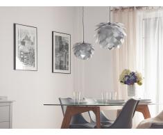 Deckenlampe Silber - Hängelampe - inkl. Lampenfassung - ANDELLE