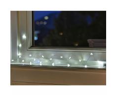 LED Draht-Lichterkette Indoor mit 20 Sternen