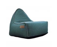 RETROit Cobana Sitzsack Outdoor petrol melange