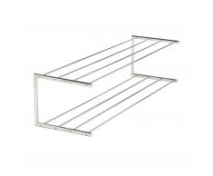 Nova Shoe Shelf 2 Schuhregal poliert