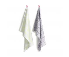Tea Towels Geschirrtuch 2er-Set kitchen tiles