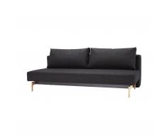 Trym Klappsofa schwarz