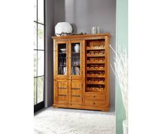 OXFORD Weinschrank #0519 Akazie honig massiv
