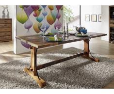 SPIRIT Esstisch #12 - 200x100cm Indisches Altholz lack.