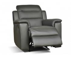 SALE - Relaxsessel Fernsehsessel Leder Sofia - Anthrazit