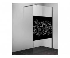Duschtrennwand Seitenwand italienische Dusche PAULINA II - 120x190 cm