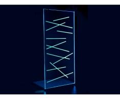 LED-Duschtrennwand Seitenwand italienische Dusche Farbwechsel Lolita - 120x200cm