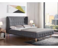 Polsterbett Stoff SERTI - 160x200cm
