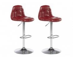 Barhocker 2er-Set Brownie