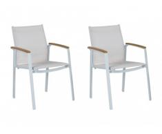 Gartenstuhl PADANG 2er-Set