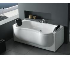 SALE - LED-Whirlpool Badewanne Ondine - 2 Personen - 200 L