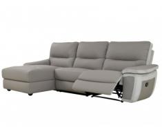 Ecksofa Relaxsofa Microfaser Tobara - Ecke Links